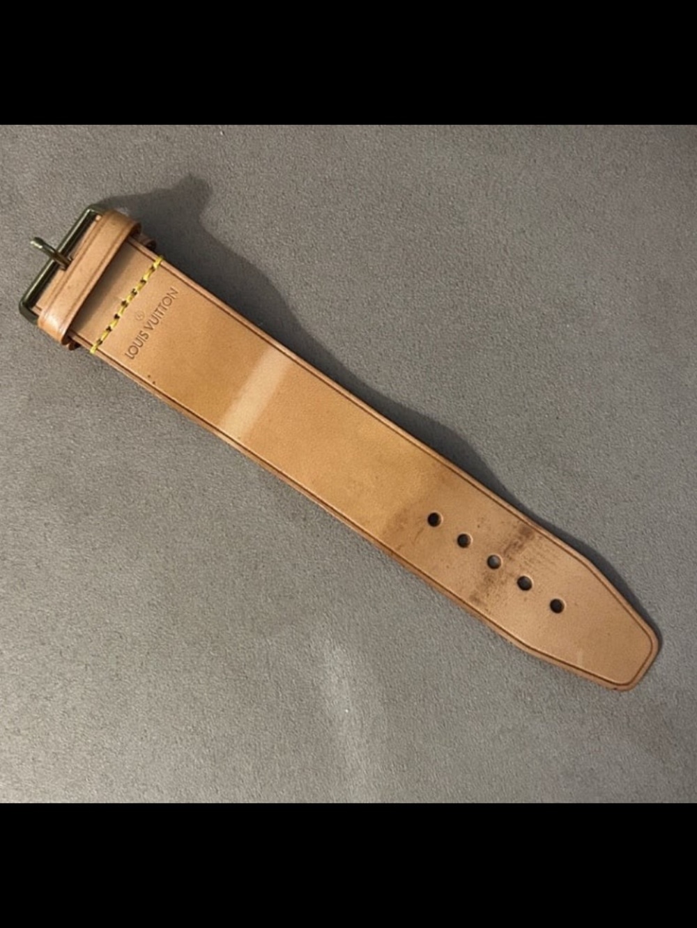 Louis Vuitton poignet cuff / bracelet; luggage strap